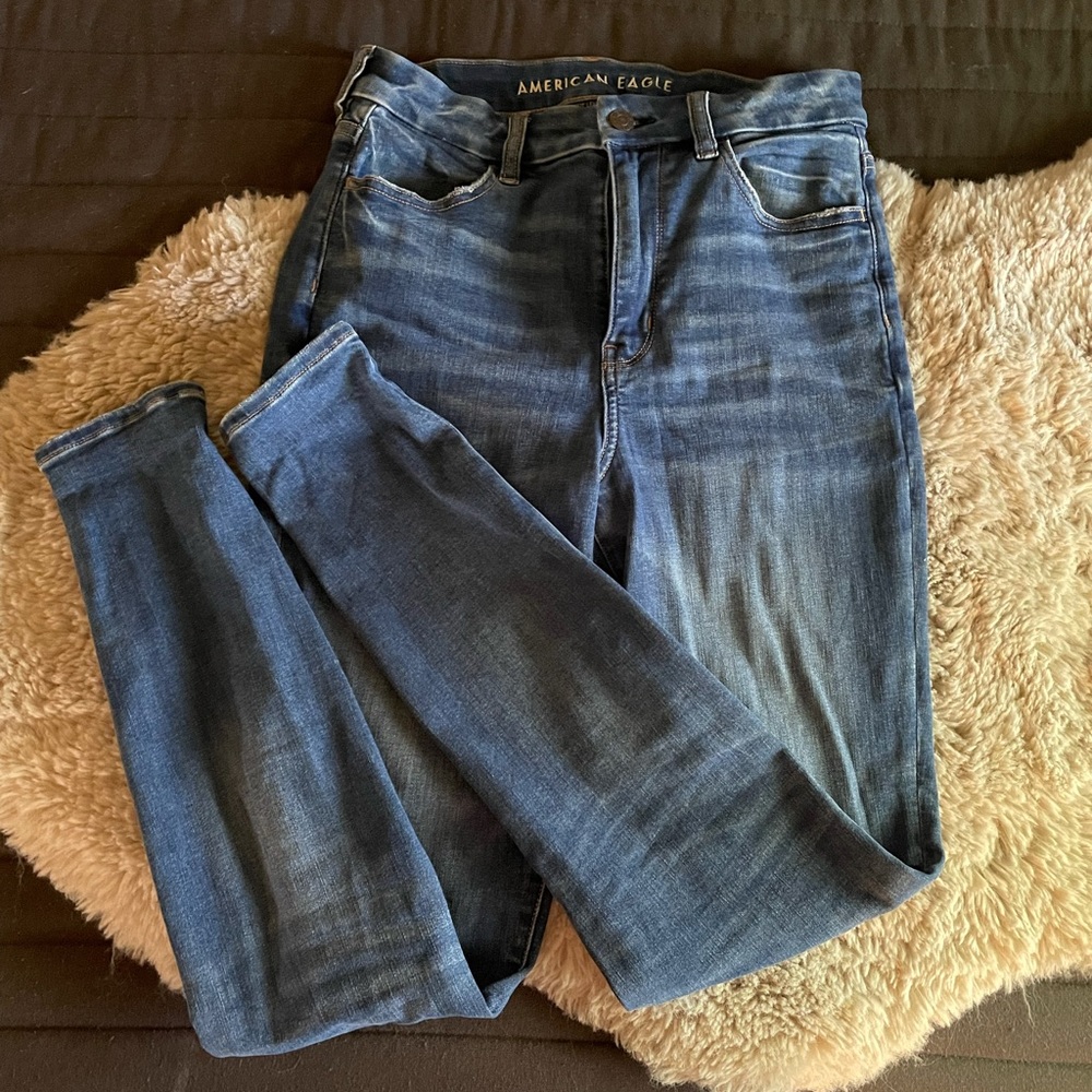 AEO high rise curvy jegging